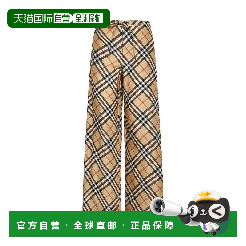 1h可退 香港直邮BURBERRY 女士休闲裤 8094539B9368 AW2024 花色