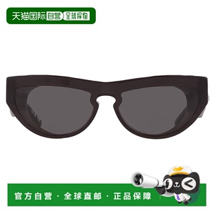 自营Burberry Dark Grey Cat Eye Ladies Sunglasses BE4422U 411