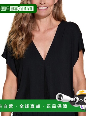 自营Cosabella Talco双V上衣-黑色 美国奥莱直发