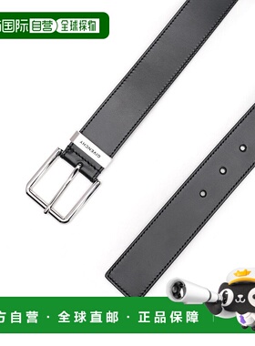 香港直邮GIVENCHY 男士腰带 BK4067K1UY001 AW2025 皮带Belt 黑色