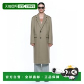 韩国直邮INSILENCE设计师款 通用日常休闲宽松时尚 大衣IM2C4CT03AB