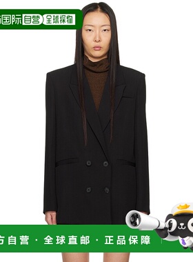 1h可退 香港直邮潮奢 GAUGE81 女士 黑色 Vidal 西装外套 124211