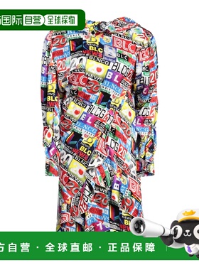 1h可退 香港直邮Balenciaga 巴黎世家 女士 短款连衣裙 red红色