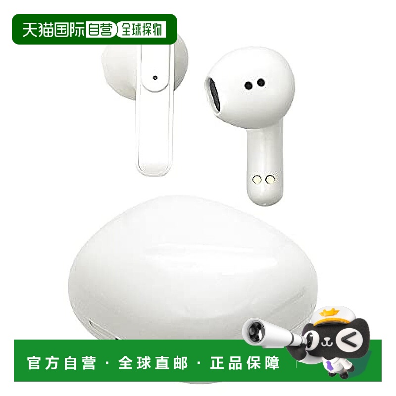 【日本直邮】Raster Banana RTWS05WH 白色 耳机 智能手机 音乐