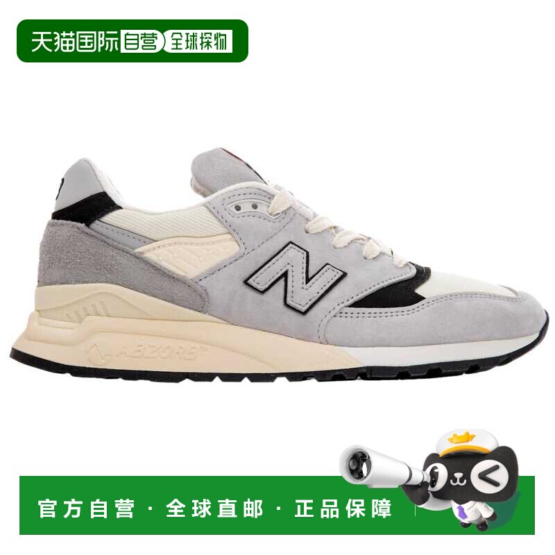 自营New Balance 998灰色/奶油色U998GB男士-灰色 美国奥莱直发