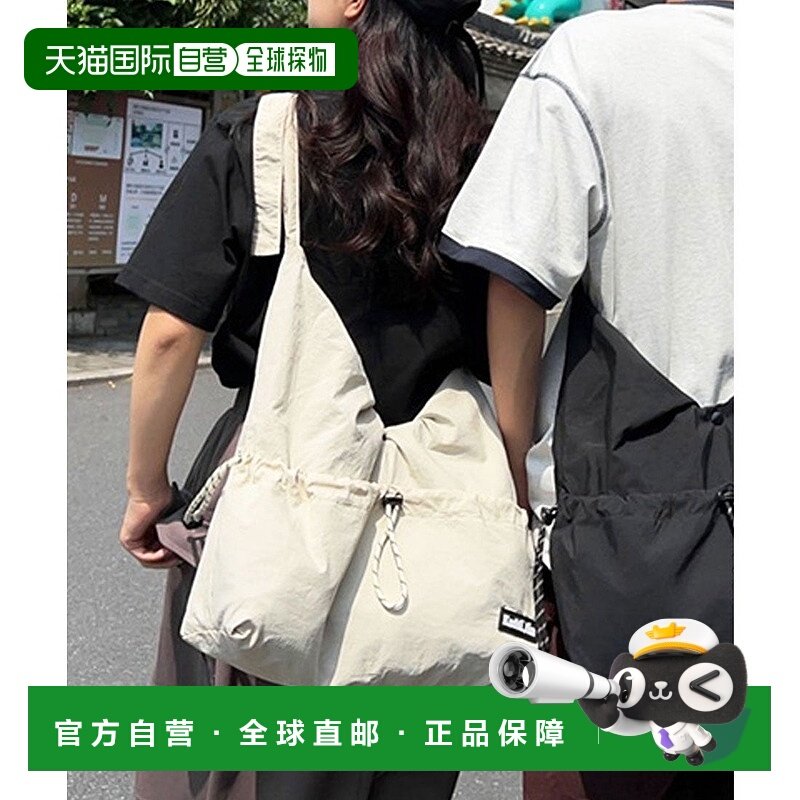 日本直邮florge 轻便可收纳A4的防水尼龙束口单肩包/托特包 [FL82