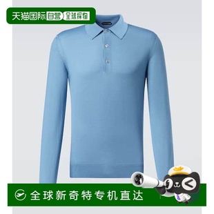 男士 汤姆 福特 羊绒真丝Polo衫 香港直邮Tom 1h可退 Ford