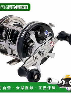 日本直邮Abu Garcia AMB.6501 Striper 黑色 左撇子 6501 1613950