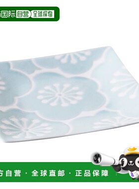 【日本直邮】西海陶器波佐烧 Hafuri 小盘梅精 19219 12.5cm瓷器