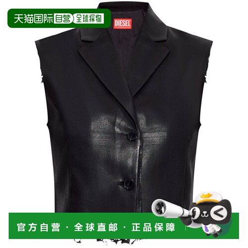 香港直邮DIESEL 女士马甲 A164120NKBV9XX AW2024 支付后1h可退
