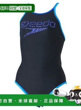 日本直邮Speedo ZEBRA STACK T-SUIT 女士泳衣 STW02410-KB