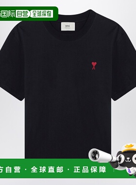 1h可退 香港直邮潮奢 Ami Paris 男士 圆领短袖T恤 BFUTS035U724