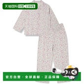 薰衣草色系 纯棉宽松睡衣 日本直邮 CERVIN