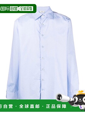 1h可退 香港直邮ETRO 男士衬衫 129083117250 CO 蓝色 CAMICIA RO