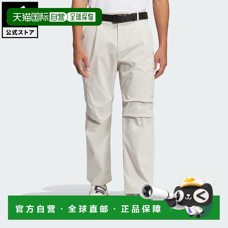 日本直邮 adidas 高尔夫 Twist Weave 男士卡其色长裤 JM9606