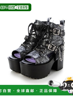 日本直邮日潮 Yosuke厚底靴凉鞋YO729BW020491