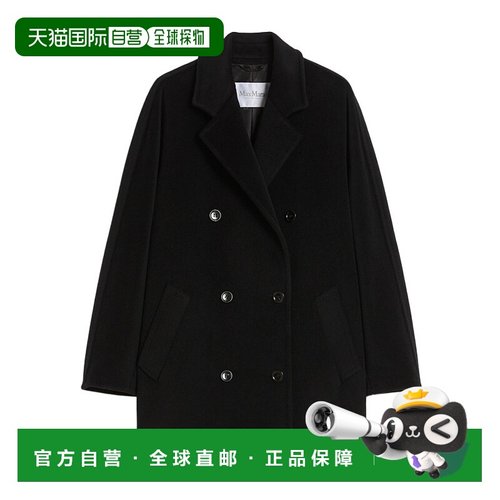 香港直邮MAX MARA 女士大衣 1086015106003 AW2025 黑色 101801