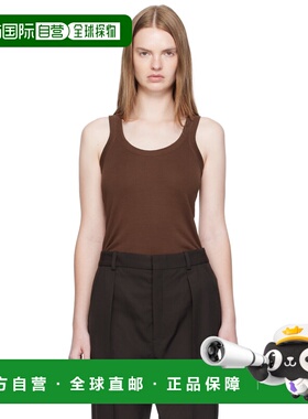 1h可退 香港直邮Lemaire 女士 棕色背心 TO1199LJ1016 brown棕色