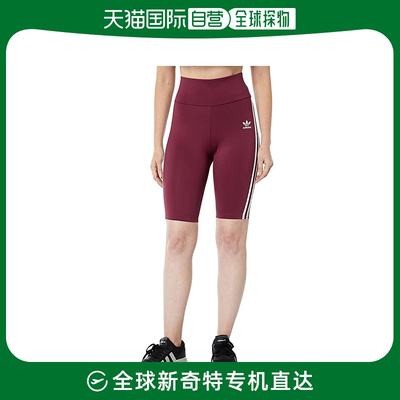 香港直邮潮奢 adidas 女士Primeblue 高腰短款连裤袜