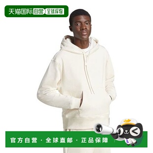 日本直邮Adidas阿迪达斯 厚重毛圈布连帽衫运动休闲套头卫衣Loung