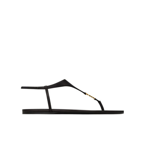 Saint Laurent 圆头平底凉鞋 818293AADF1