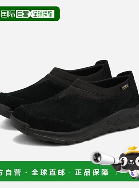 日本直邮KEEN 女士 TTS MOC WP 防水一脚蹬 黑色/黑色 (1031230)