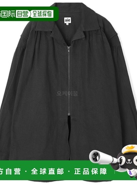 韩国直邮AIE Painter Z 棉质法兰绒长袖衬衫 男士 商务休闲 黑色