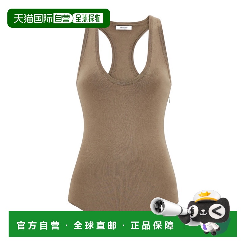 香港直邮Salvatore Ferragamo 无袖连体衣 113473