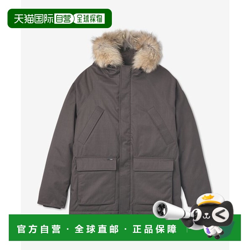 韩国直邮NOBIS 羽绒服HERITAGESTEELGREYFW22男士 高端流行休闲