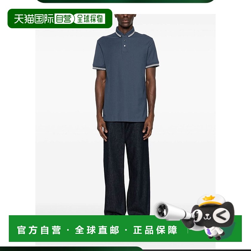 香港直邮EMPORIO ARMANI 男士POLO衫 6D1F951JCYZ07B1 AW2024短袖