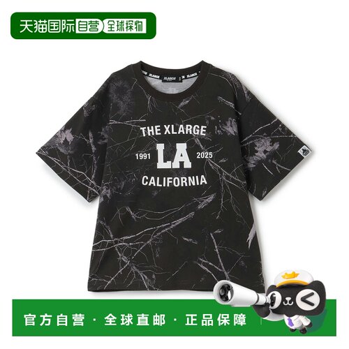 日本直邮NARUMIYA 特大码 儿童款(XLARGE KIDS) 树鸭图案短袖T恤