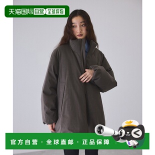 1h可退 日本直邮Adam et Rope' 女装 羽绒风格 中长款连帽外套 防