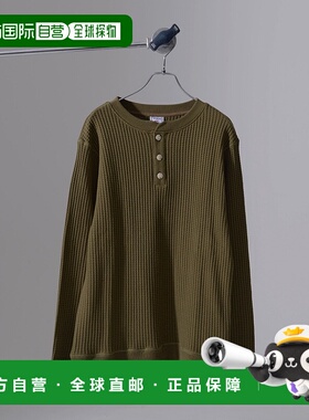 1h可退 日本直邮JEMORGAN 男女同款大码卫衣纹长袖T恤 JC18752K