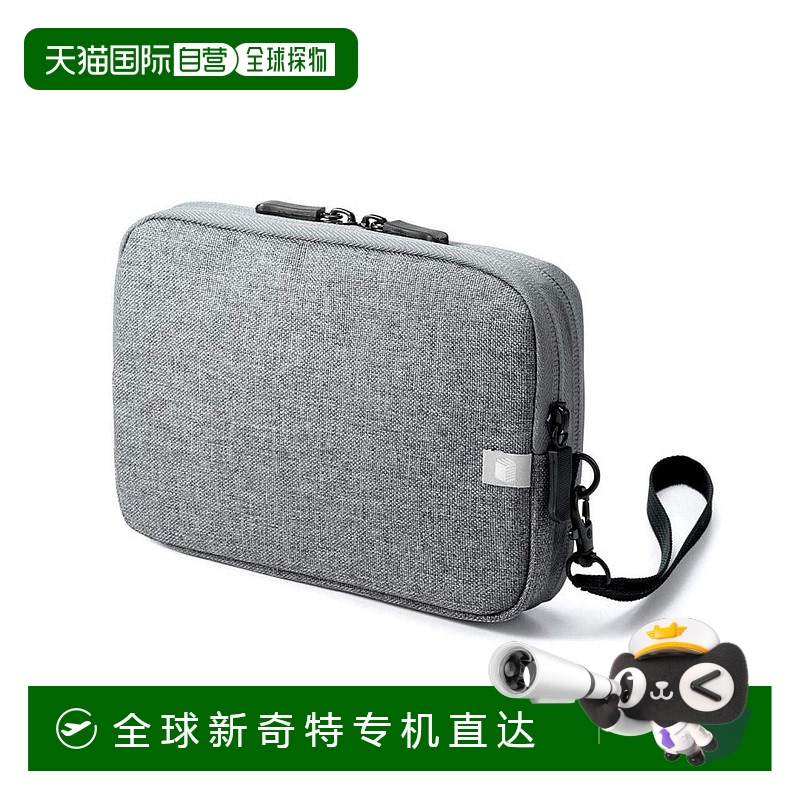 【日本直邮】Sanwa山业 旅行包 收纳袋 M尺寸 灰色 200-BAGIN013G