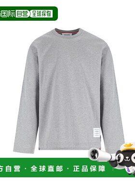 1h可退 香港直邮潮奢 Thom Browne 汤姆 布朗 男士 长袖T恤 MJS28