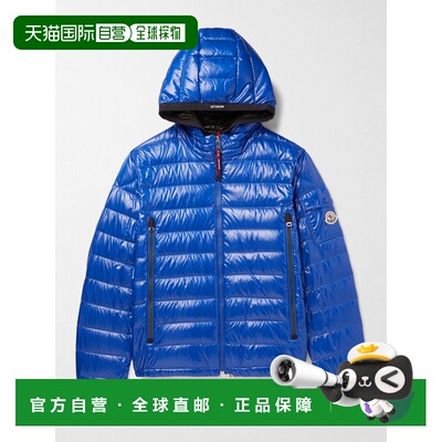 1h可退 香港直邮Moncler 盟可睐 男士 Galion Logo-Appliqued Glo