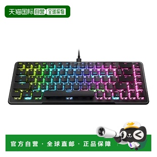 【日本直邮】Roccat冰豹 VULCAN II Mini/RGB 游戏键盘 黑 英语键