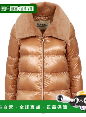香港直邮HERNO 女士外套 PI001923D12017Z2157 AW2025 棕色