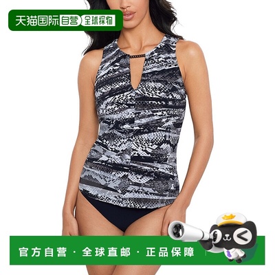 自营Magicsuit Chanae Tankini - Black 美国奥莱直发性感泳衣