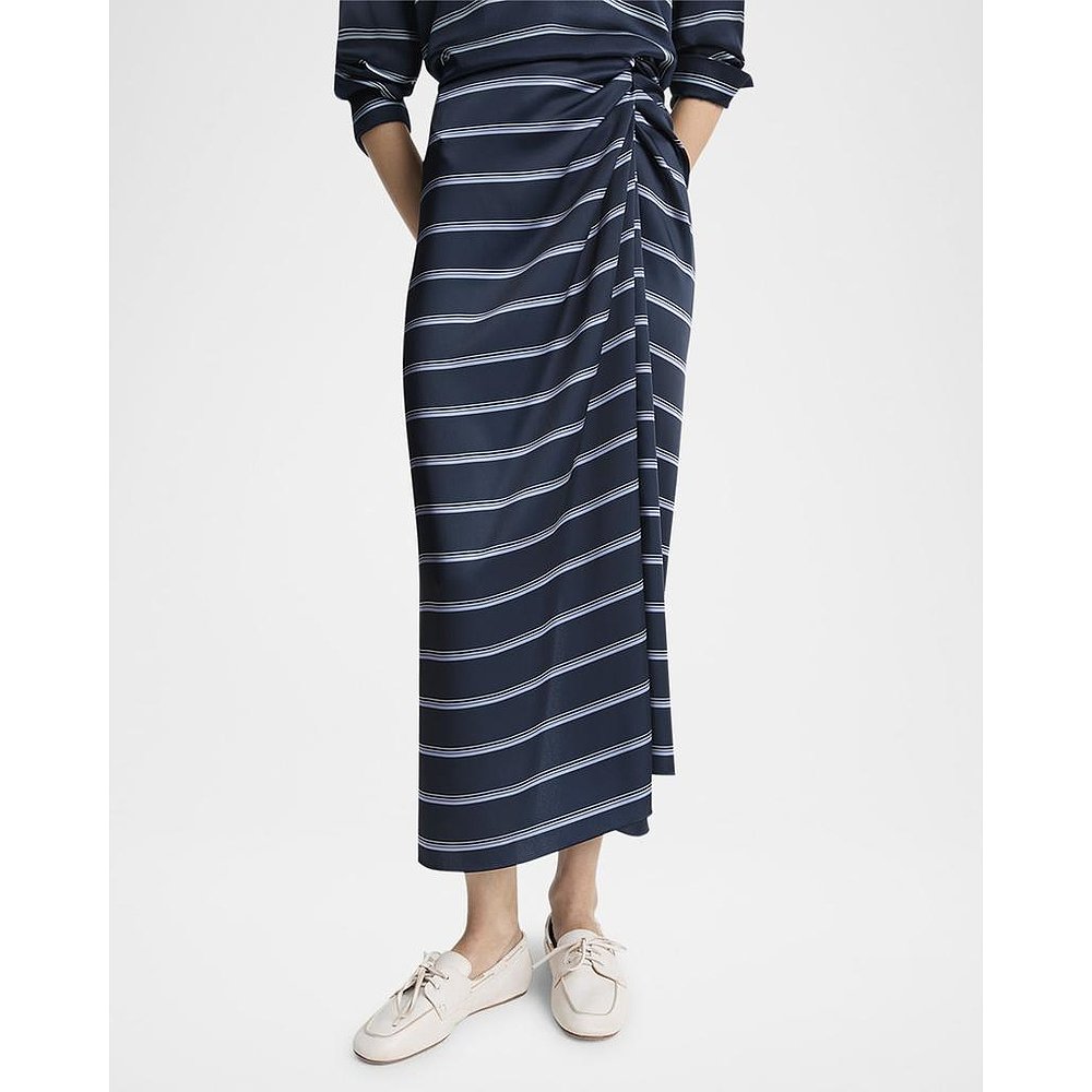 美国直邮VINCE 女士半身裙高腰中长款休闲百搭潮流时尚舒适女装