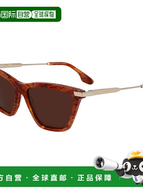 自营Victoria Beckham Acetate Women's Sunglasses - brown 美国
