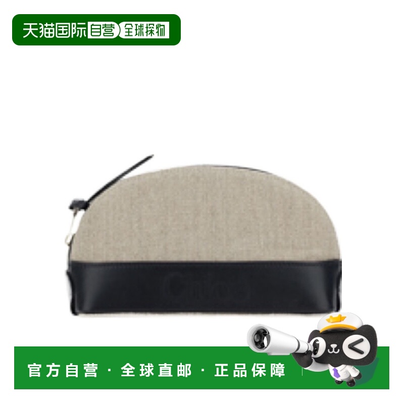 香港直邮Chloe 徽标手拿包 C23SP870J90