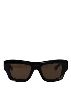BOTTEGA VENETA 女士眼镜 BV1357S002 SS2026 黑色