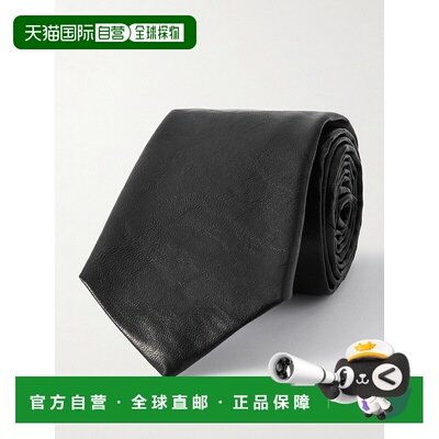 1h可退 香港直邮潮奢 Our Legacy 男士 7cm 全粒面领带 A4248TBRB