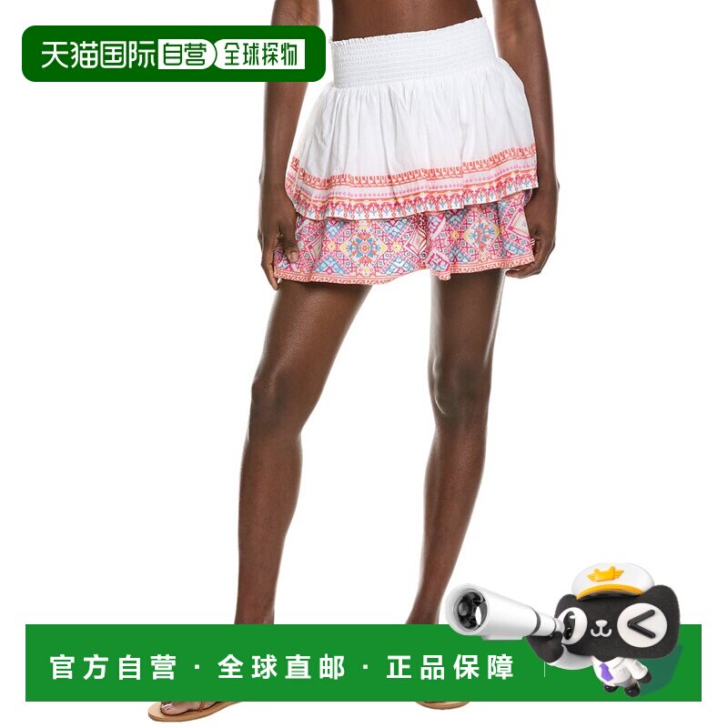 自营 Ramy Brook Loretta 迷你裙 - 白色半身裙 美国直发奥莱