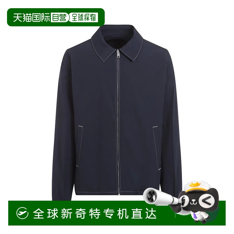 1h可退 香港直邮PRADA 男士夹克 SGC767SOOO1XV20 SS2025 蓝色 Pr