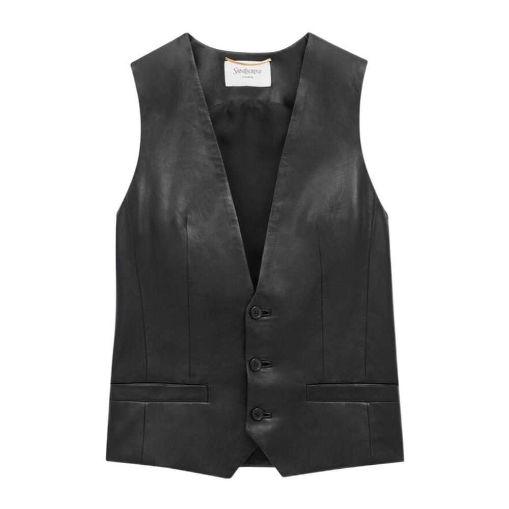 SAINT LAURENT 女士马甲 818930YCOJ21000 SS2025