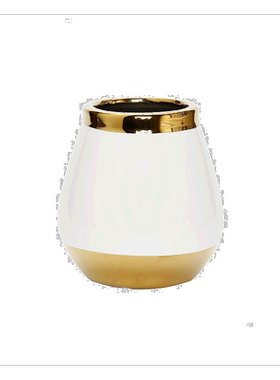 自营 vivience金白花蕾花瓶 - 橙色 美国奥莱直发