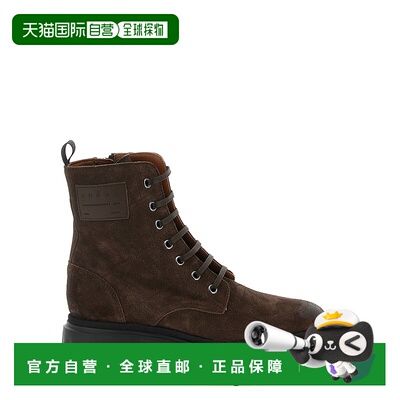 香港直邮HOGAN 女士靴子 HXW7000FW70ULWS610 AW2025 棕色 Leathe