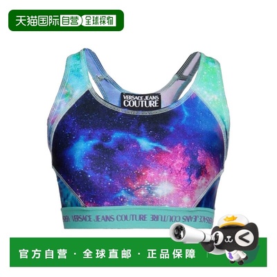 1h可退 香港直邮潮奢 versace 范思哲 女士 上衣 blue蓝色 舒适时